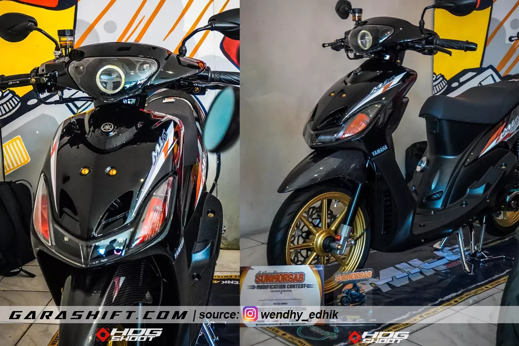 Mio smile hitam contenst by wendhy edhik