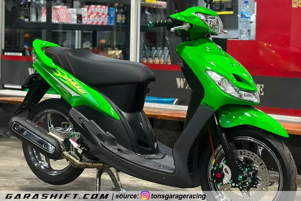 Mio smile phyton green by tonsgarageracing