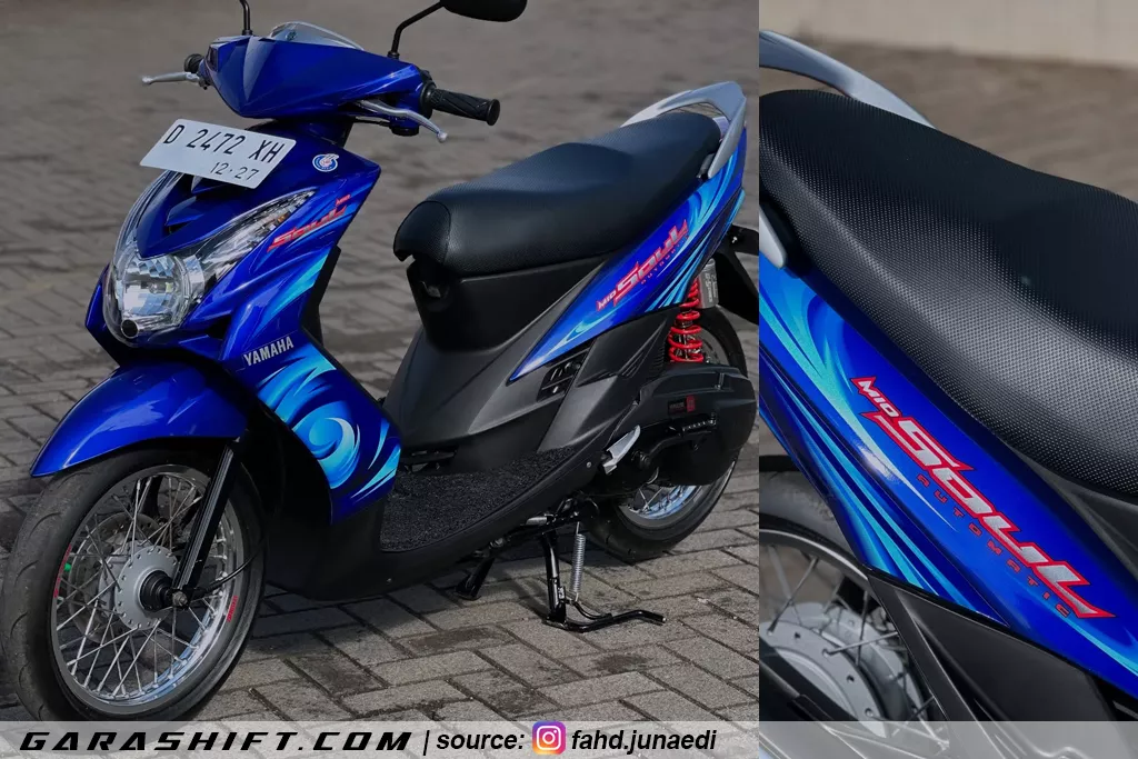 Striping mio soul 2007 biru by fahd junaedi