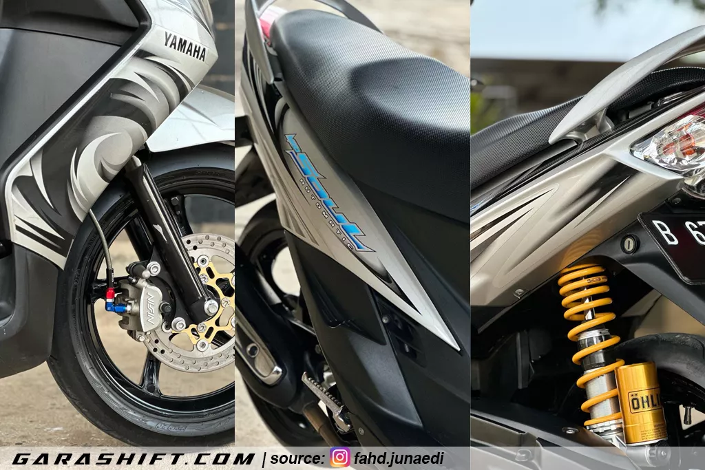 Striping mio soul 2007 silver by fahd junaedi