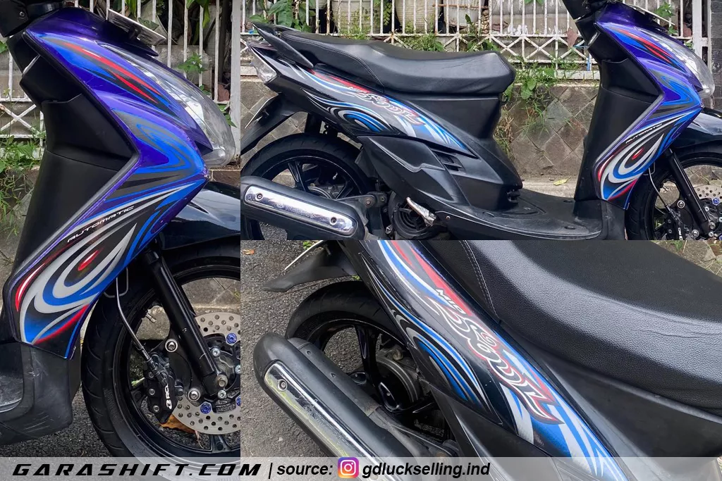 Striping mio soul 2008 biru by gdluckselling ind