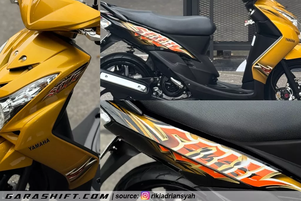 Striping mio soul 2010 gold by rikiadriansyah