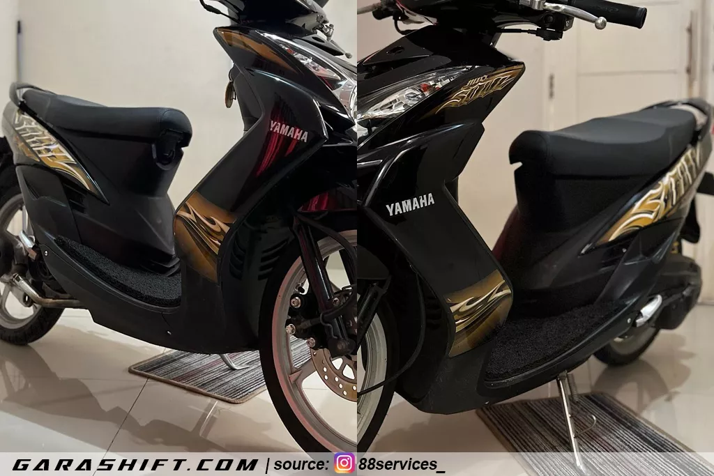 Striping mio soul 2010 hitam by 88services