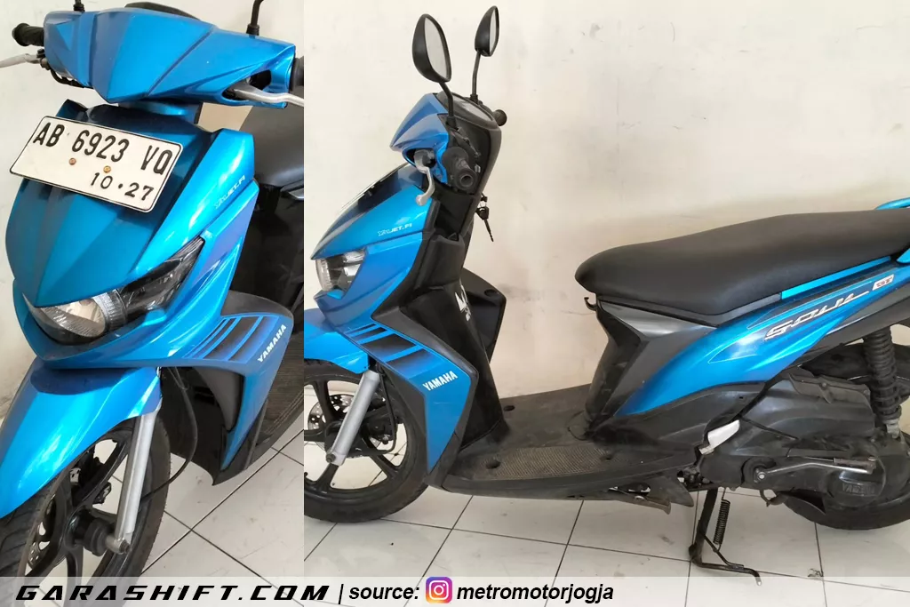 Striping mio soul gt 2012 biru by metromotorjogja