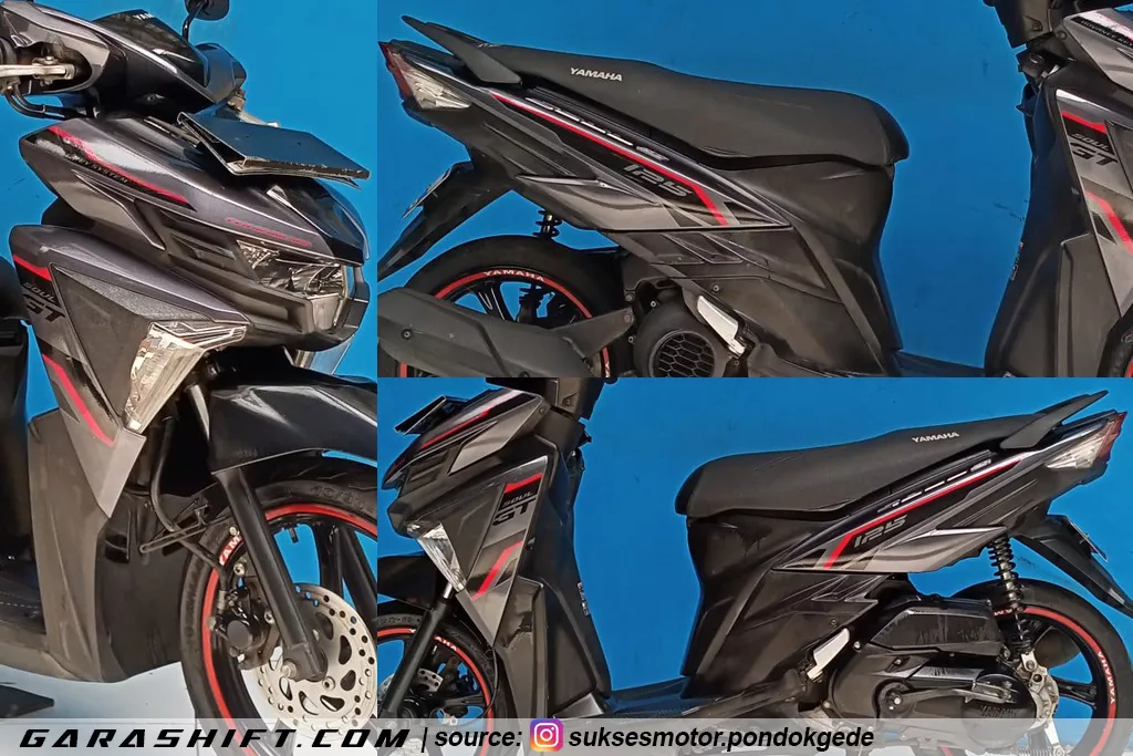 Striping mio soul gt 2017 hitam by suksesmotor pondokgede
