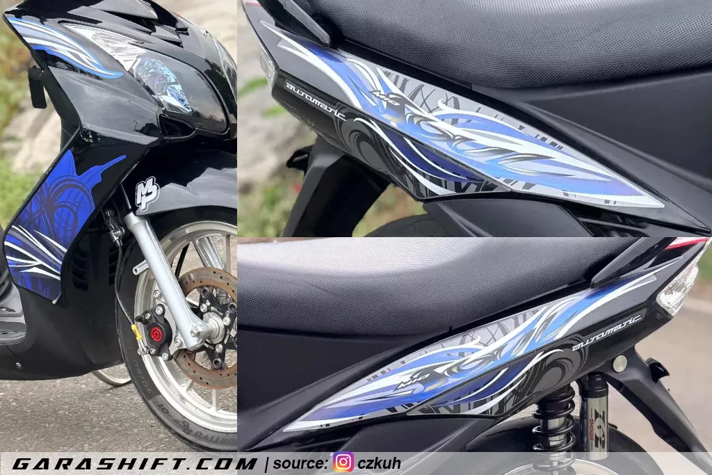 Mio soul mx hitam striping mio soul 2009 by czkuh