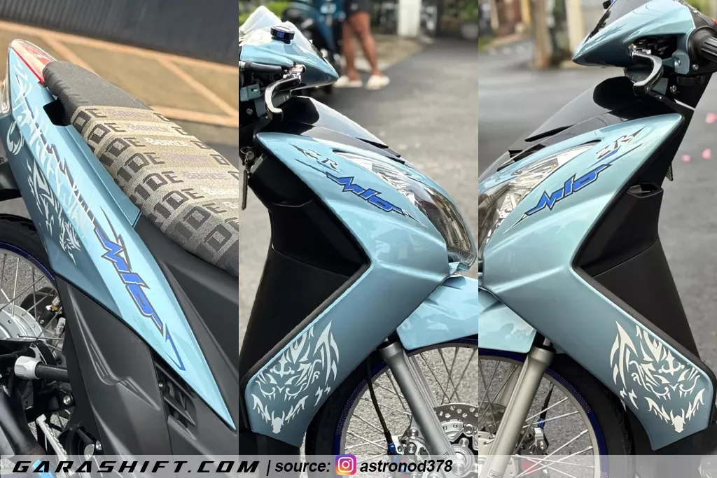 Striping mio soul dragon biru by astronod378