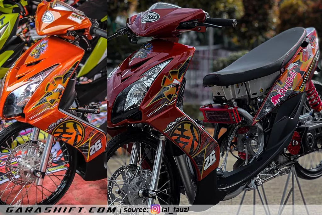 Striping mio soul mx orens by lal fauzi